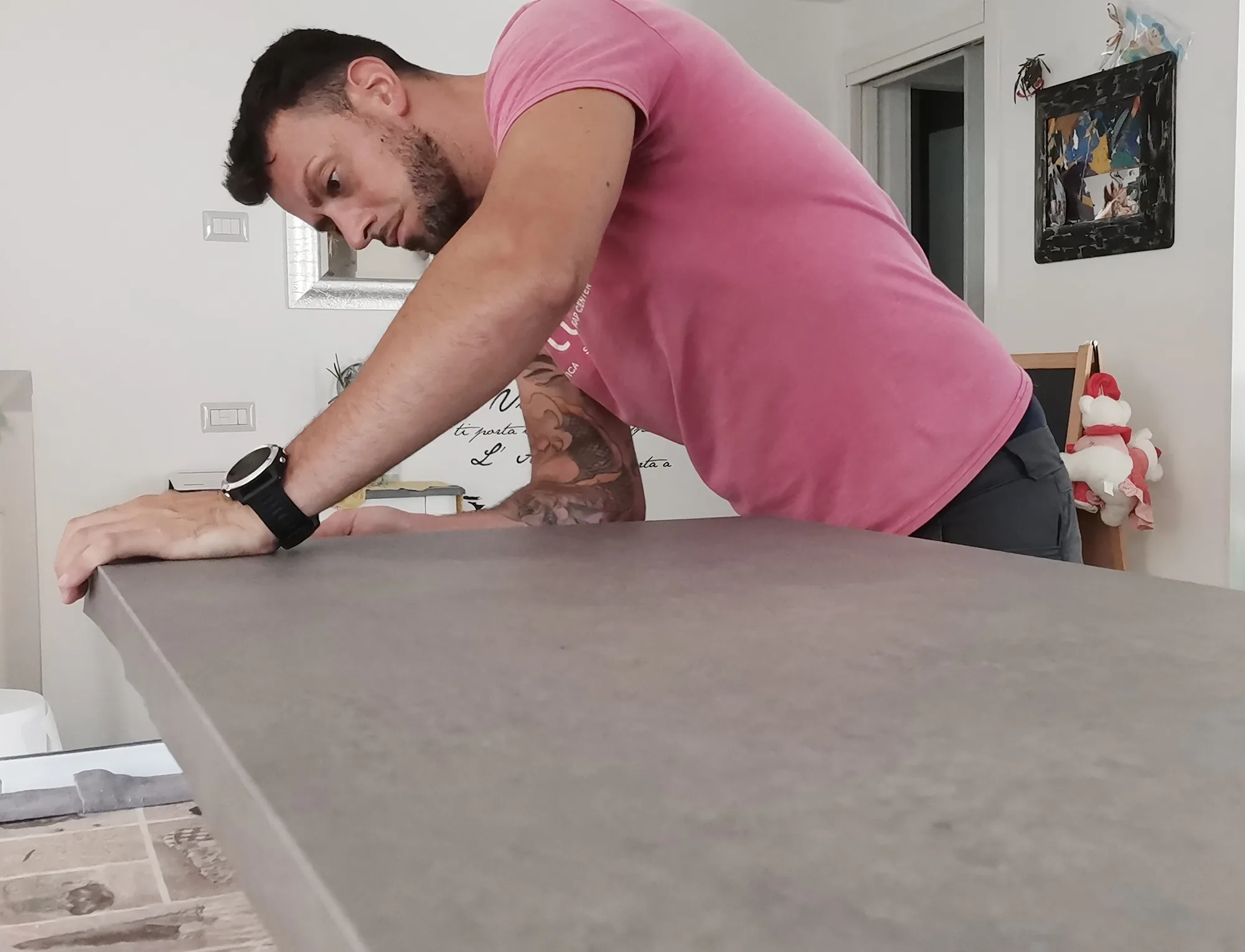 Riqualificazione Cucina - Pellicola adesiva " Effetto Materico "