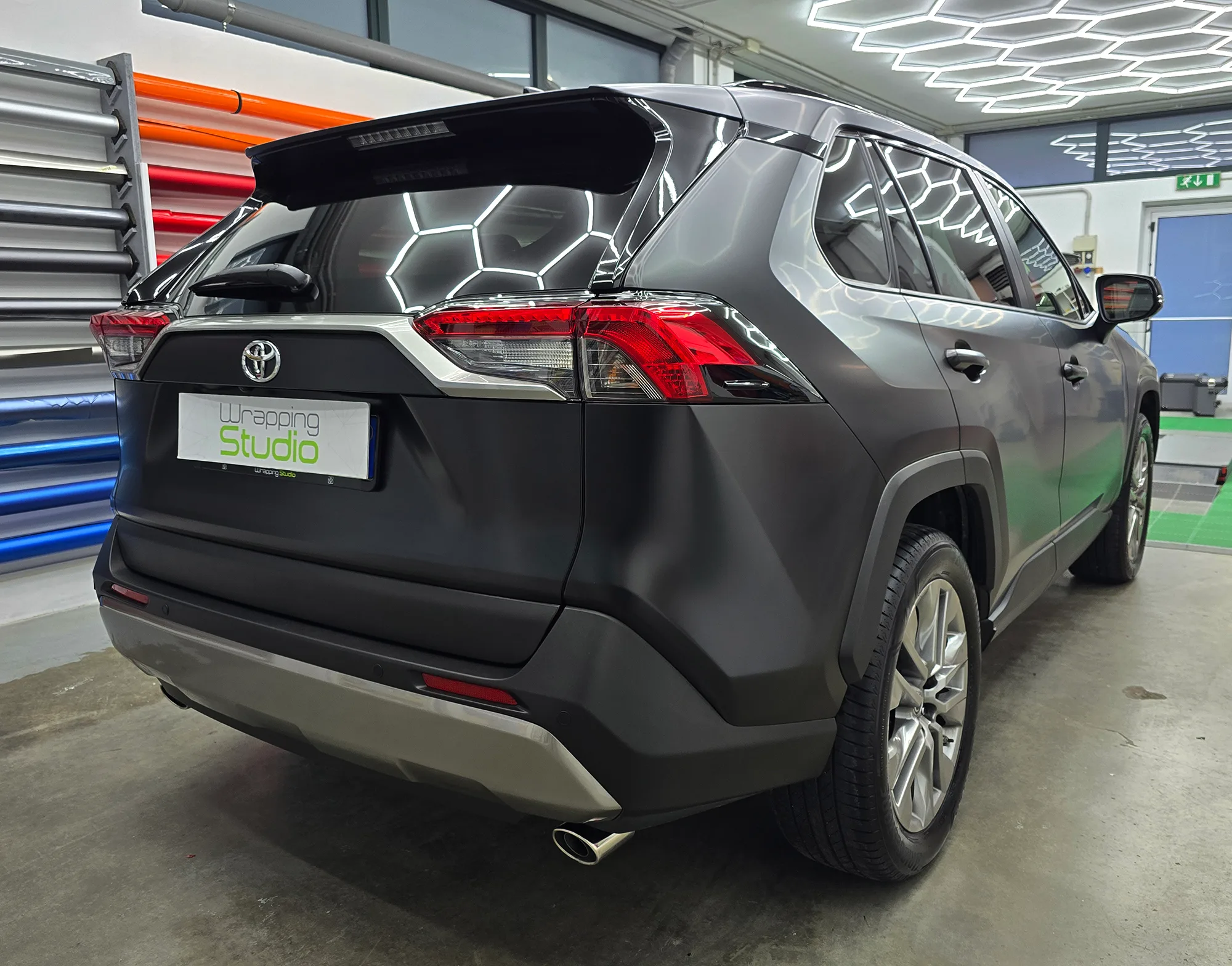 Toyota Rav 4 | Car Wrapping Satin Black
