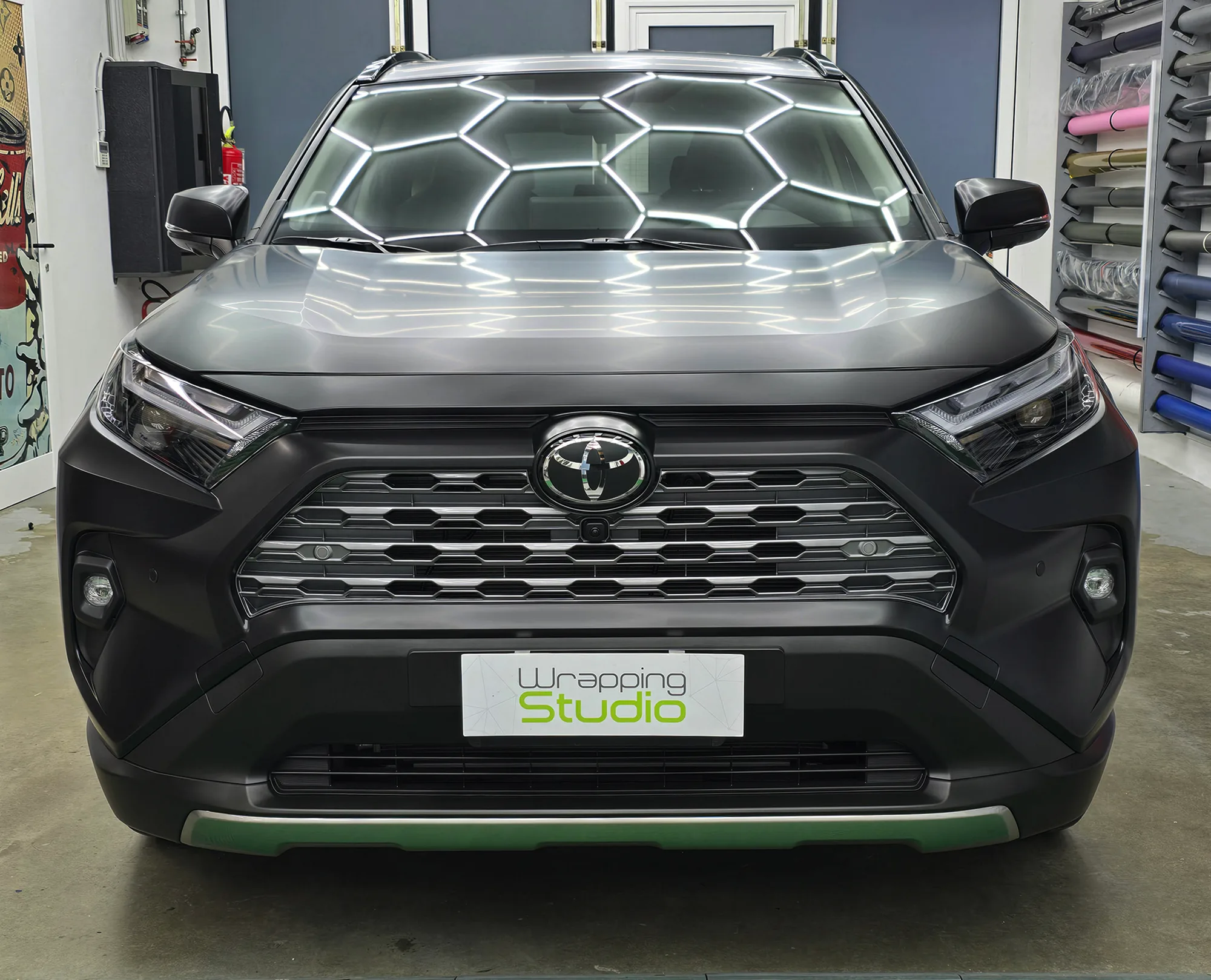 Toyota Rav 4 | Car Wrapping Satin Black