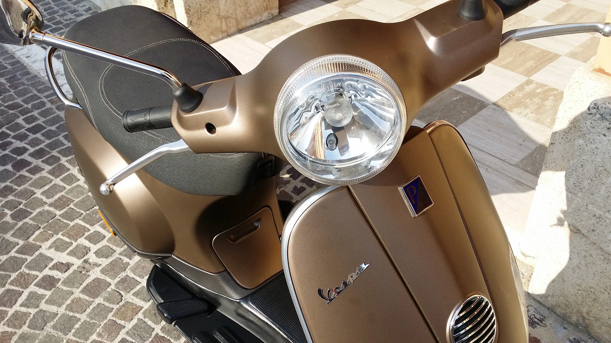 Vespa Piaggio 50 - Wrapping Moto "Marrone Metallizato Opaco"