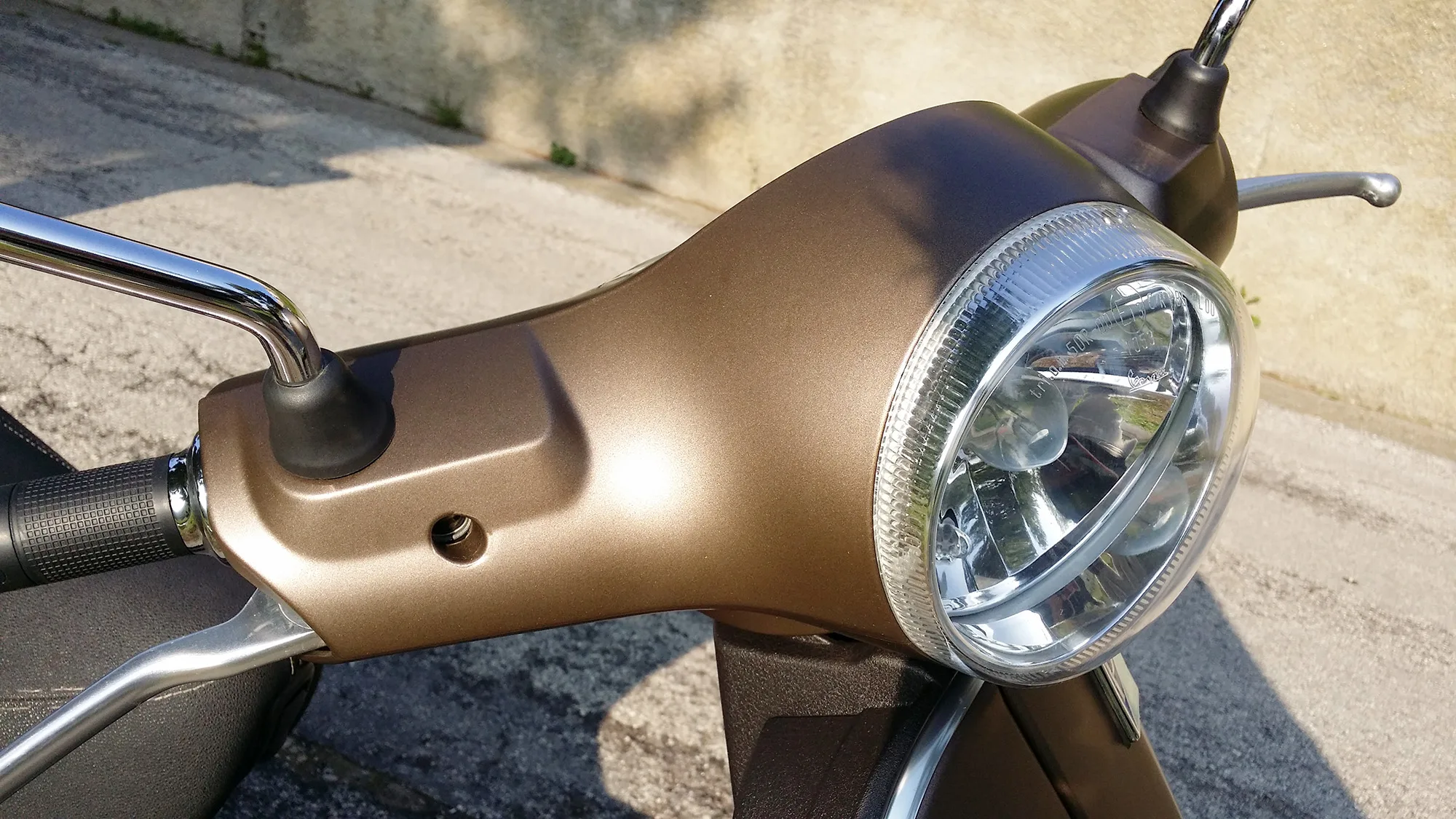 Vespa Piaggio 50 - Wrapping Moto "Marrone Metallizato Opaco"