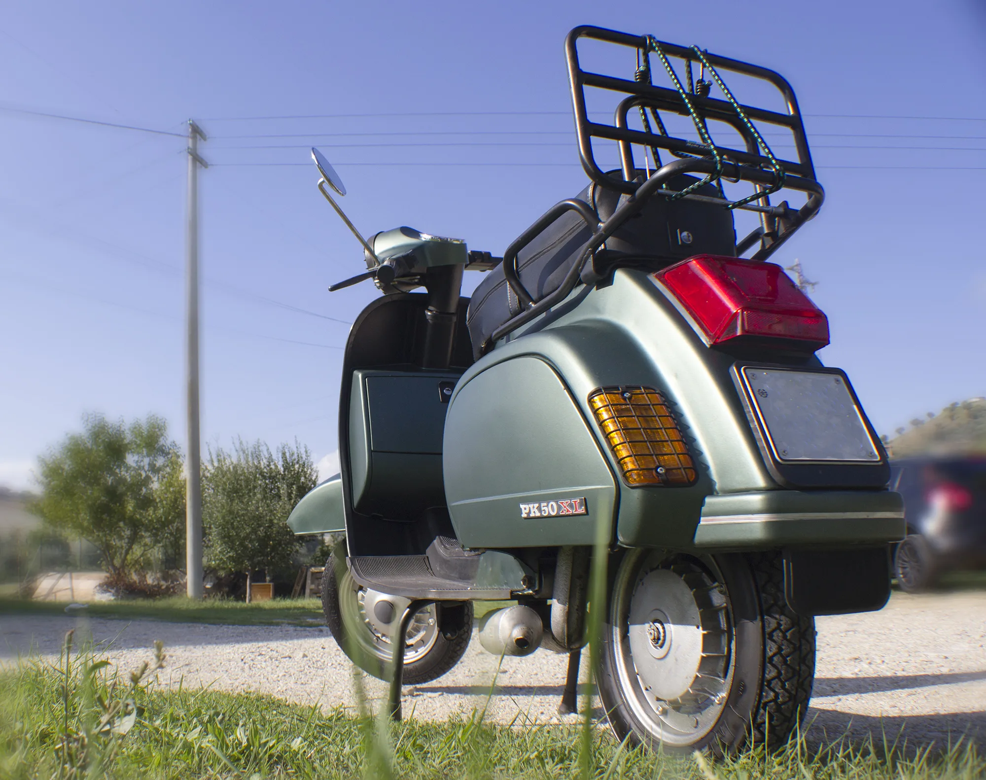 Vespa Piaggio PK 50 - Wrapping Moto "Verde Pino Metallizato Opaco"