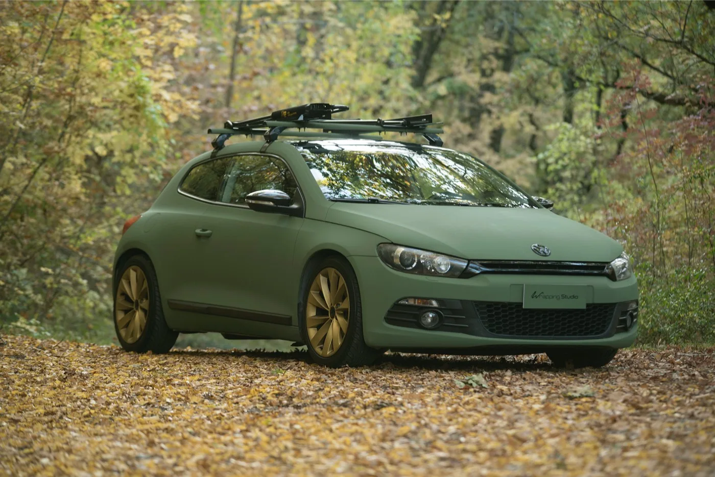 Volkswagen Scirocco | Wrapping Military Green