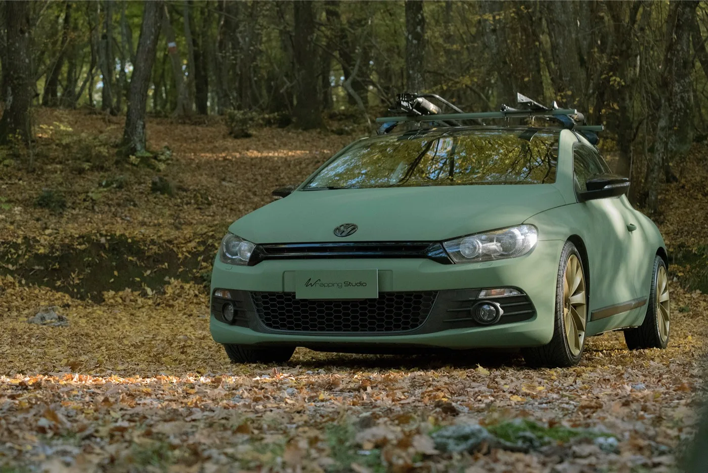 Volkswagen Scirocco | Wrapping Military Green