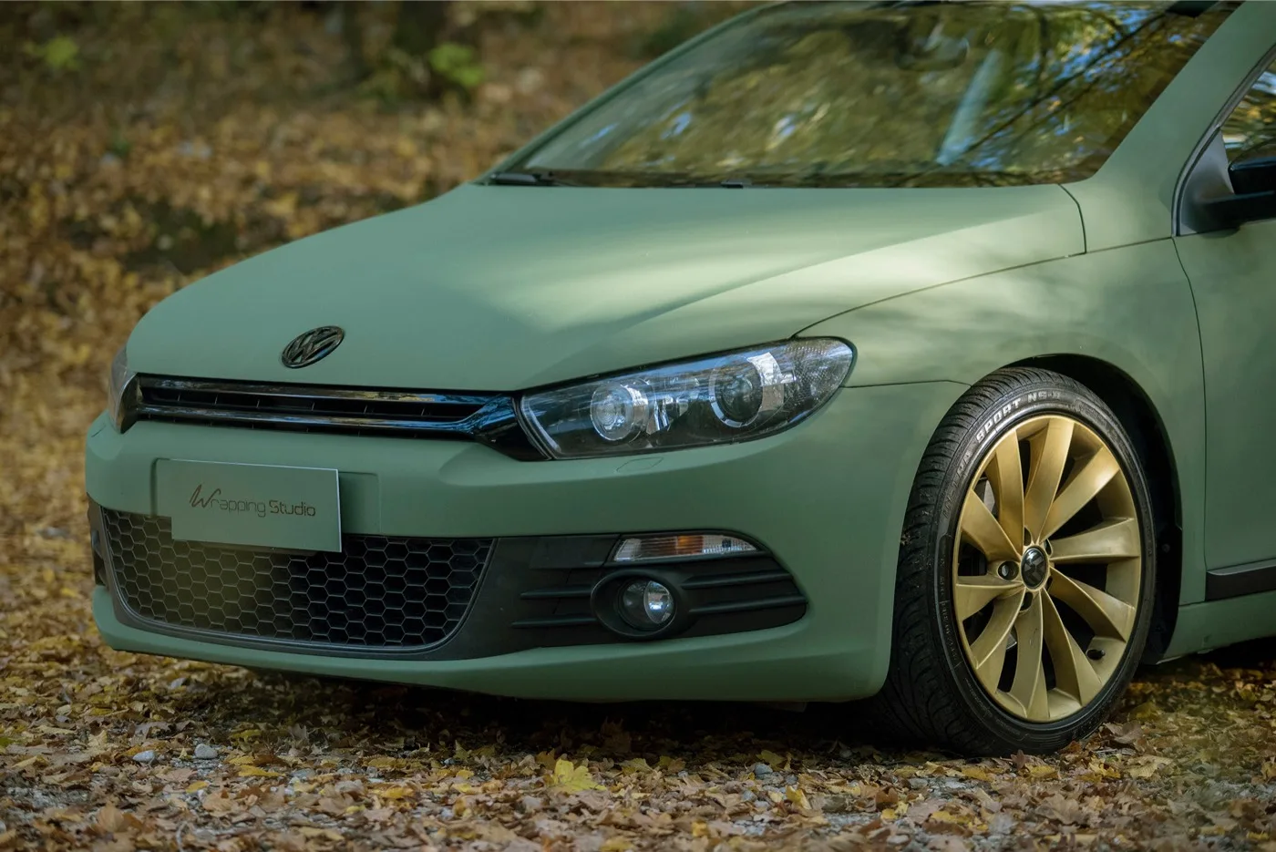 Volkswagen Scirocco | Wrapping Military Green