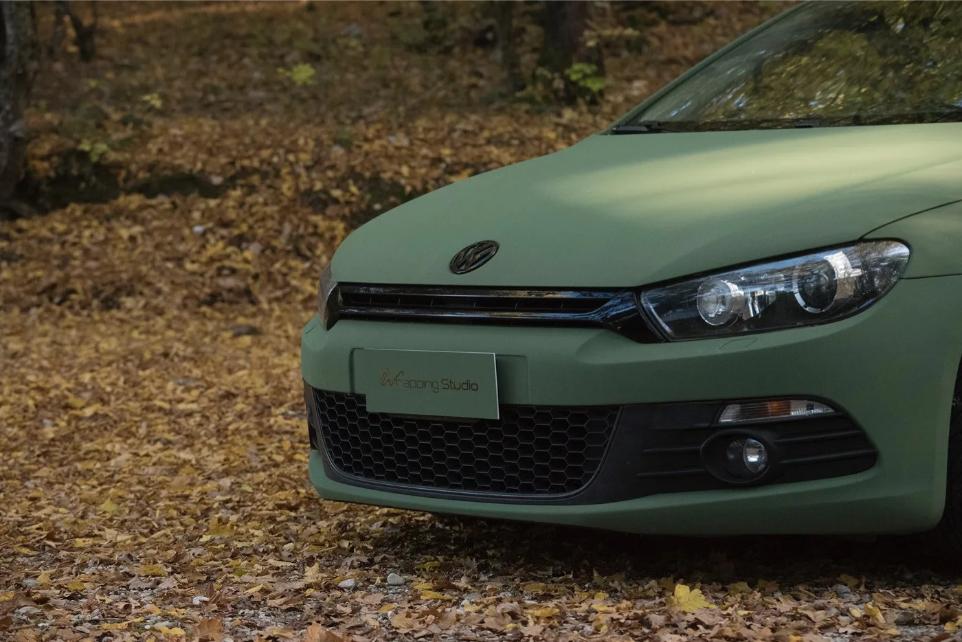 Volkswagen Scirocco | Wrapping Military Green