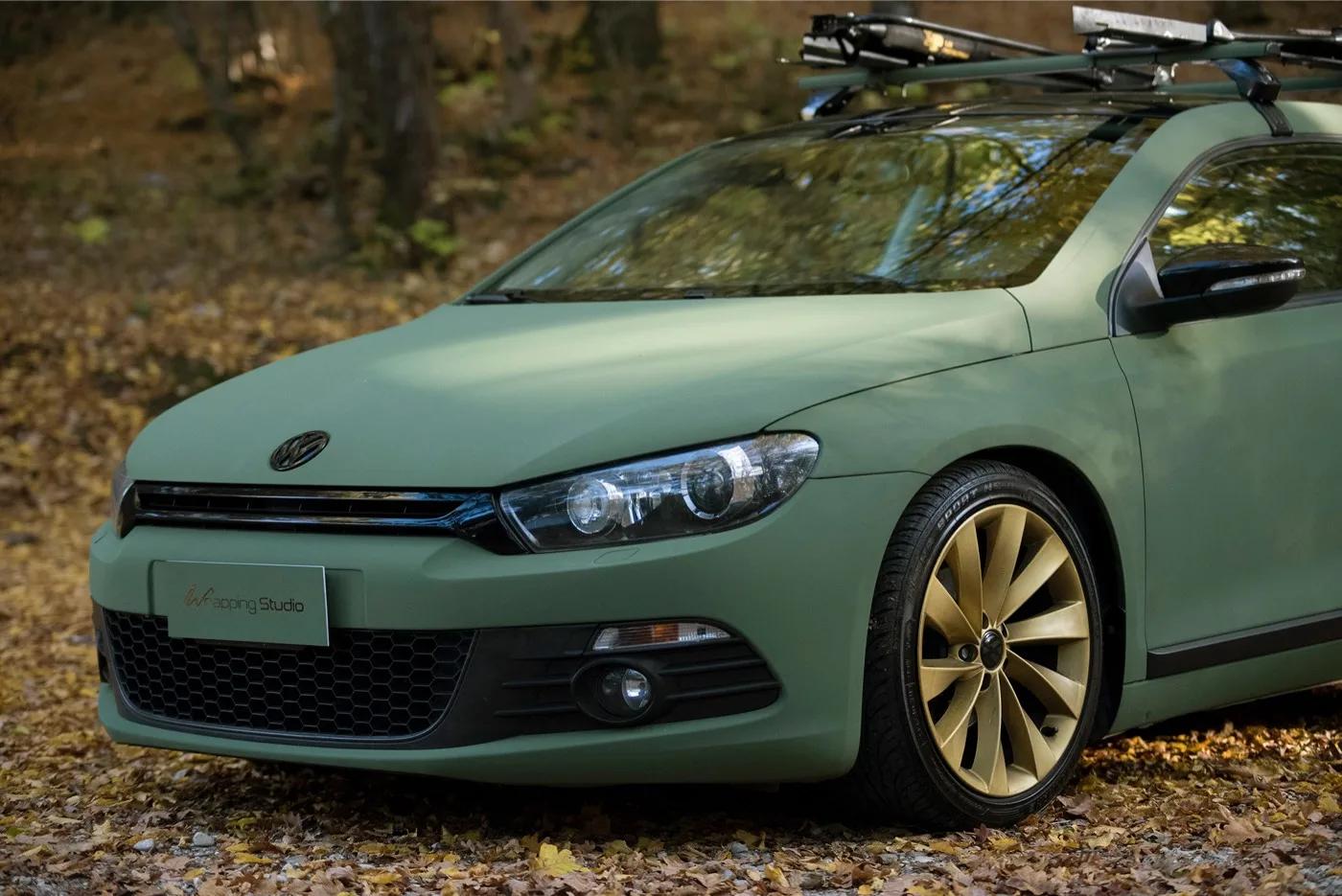 Volkswagen Scirocco | Wrapping Military Green