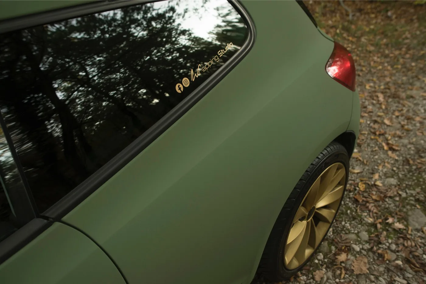 Volkswagen Scirocco | Wrapping Military Green