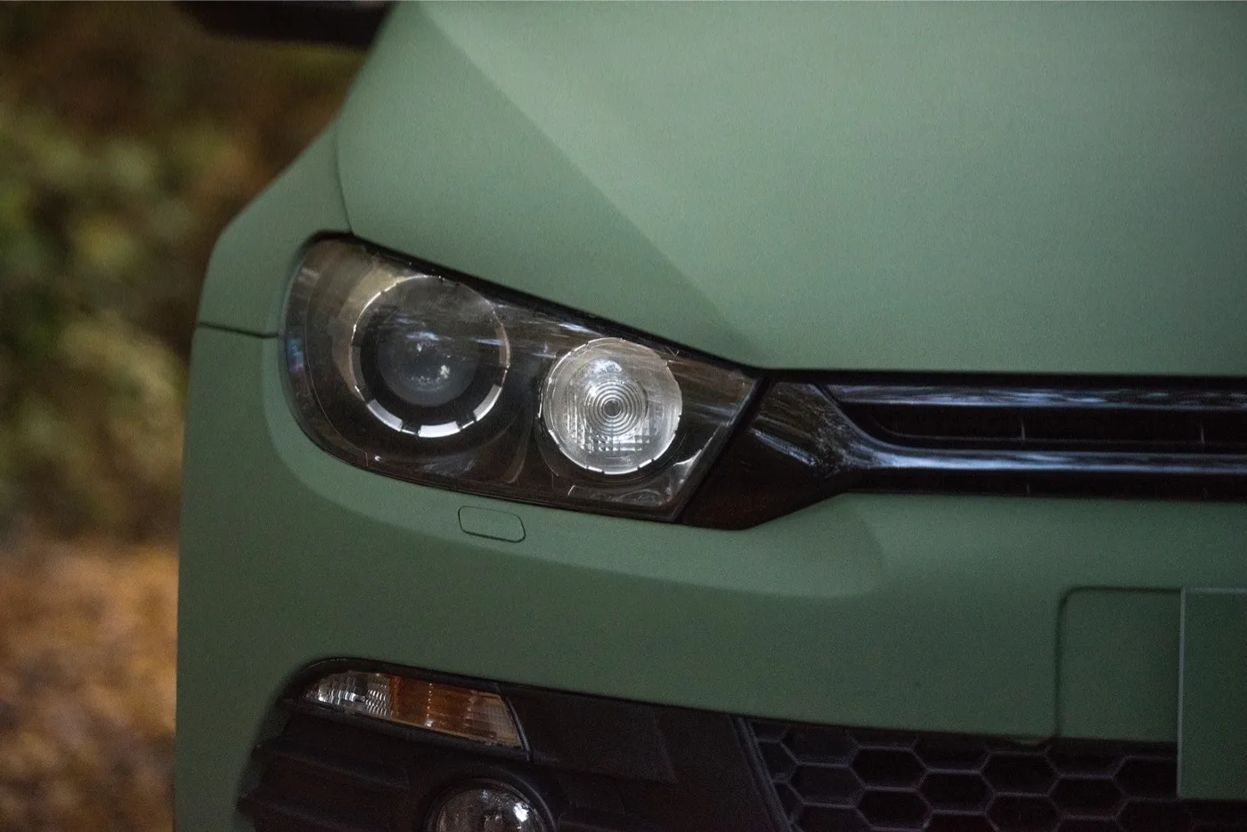 Volkswagen Scirocco | Wrapping Military Green