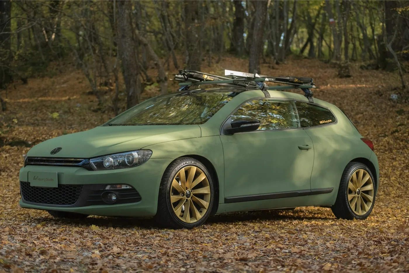 Volkswagen Scirocco | Wrapping Military Green
