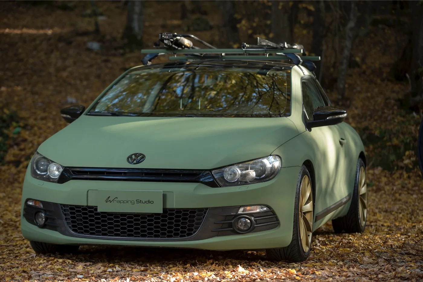 Volkswagen Scirocco | Wrapping Military Green