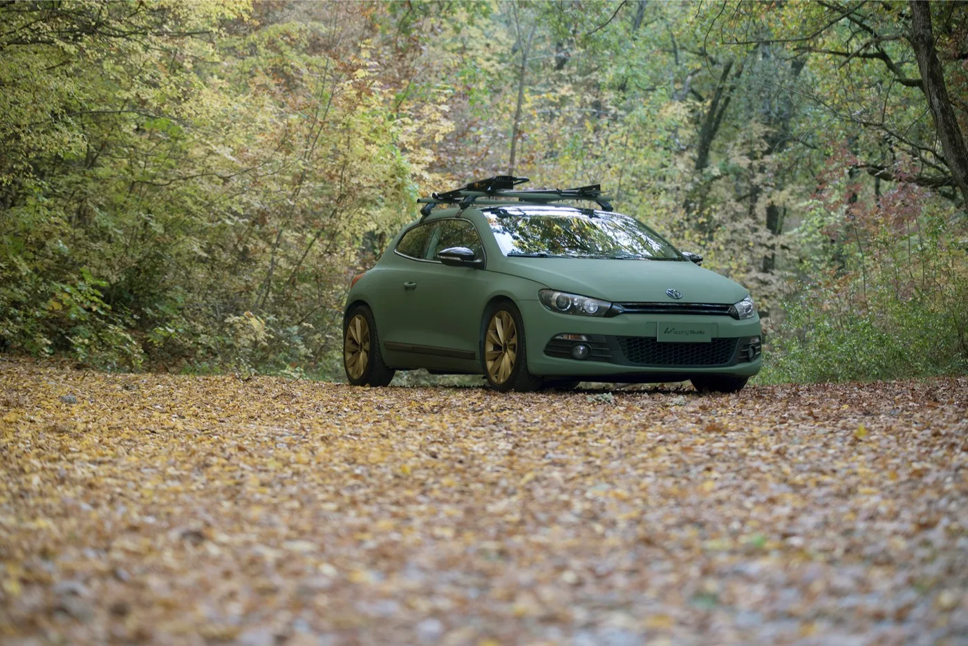 Volkswagen Scirocco | Wrapping Military Green